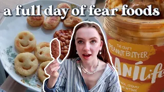 ONLY eating my FEAR FOODS for 24 hours - all-in anorexia recovery