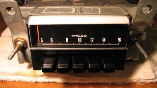 Philco Ford Car Radio Repair and Alignment