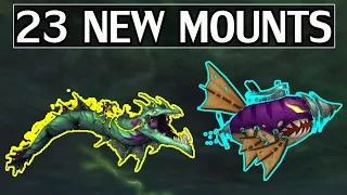 The 23 New Mounts of 7.2 & How to Get (Most) of Them - WoW Legion