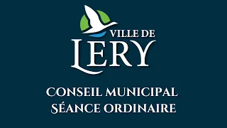 2022 12 12 Ville de Léry Conseil municipal Séance ordinaire