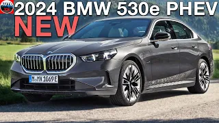 All NEW 2024 BMW 530e - Visual REVIEW Driving, exterior & interior (PHEV)