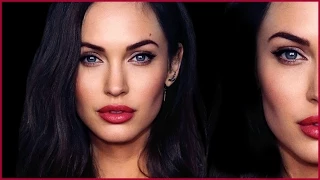 Angelina Jolie + Megan Fox HYBRID TRANSFORMATION Makeup Tutorial​​​ | MissJessicaHarlow​​​