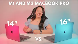 14 vs 16 MacBook Pro M2 vs M1 Comparison - I Finally Made A Decision