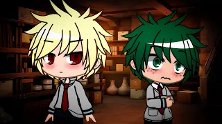 Stuck in a room... (BkDk AU) | BakuDeku | BNHA | MHA | Gacha Club Skit | HinaGach