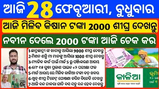 Odisha News |28 February 2024 |Today Morning news |kalia yojana money| Upstox app earn money offer