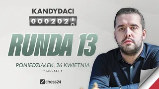 Turniej Kandydatów 2021: Runda 13 | O krok od meczu z Carlsenem?