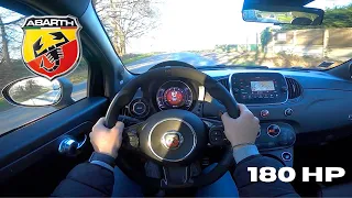 2022 ABARTH 595 COMPETIZIONE POV DRIVE - ACCELERATION & SOUND !