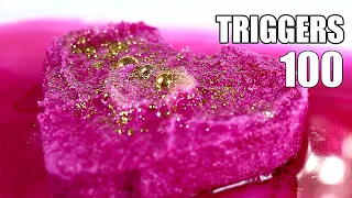 ASMR 100 TRIGGERS in 10 minutes DESTRUCTION COSMETICS | АСМР 100 ТРИГГЕРОВ Уничтожаю косметику