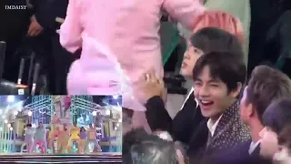 V (BTS) Reaction To Taylor Swift - ME! BBMAs 2019