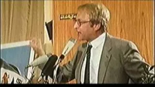 CSU Edmund Stoiber( Das blonde Fallbeil) 1980 '' den Frieden ist für mich nicht anstrebbar''