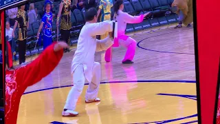 Warrior halftime performance on 1/25/2020 - Chinese New Year’s Eve