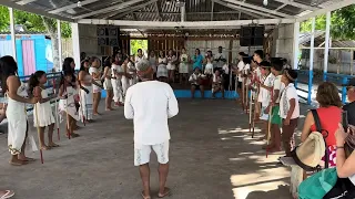 Native dance in the Amazon