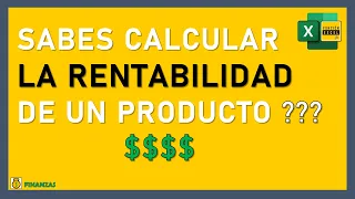 Cómo CALCULAR FÁCILMENTE RENTABILIDAD en Excel