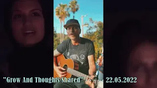 Luke Goss the new song "Grow And Thoughts Shared"