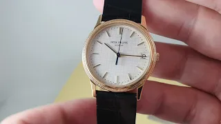 1983 1984 Patek Philippe Calatrava automatic men's vintage watch with box and papers.  Ref 3802