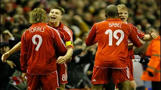 مباراة  لا تنسي ليفربول و ارسنال 4 -2 دوري ابطال اوروبا  2008 بصوت الشوالي