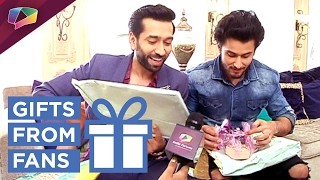 Nakuul Mehta and Leenesh Mattoo receive Gifts From Fans | Exclusive