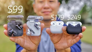 $99 Nothing Ear (1) vs Airpods 3 vs Airpods Pro After 2 Months!