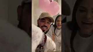 Raphy pina,Natti natasha y Miredys le cantán cumpleaños a Lupi pina.🥳🥳