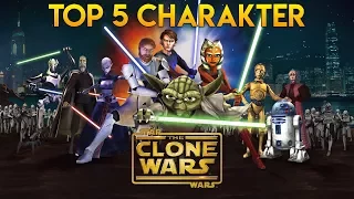 Top 5 Charakter aus Star Wars The Clone Wars! [Kanon]