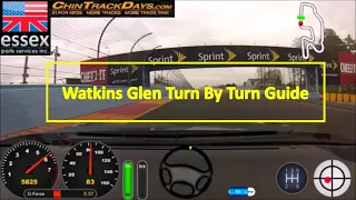 Watkins Glen Turn By Turn Guide
