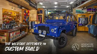 CUSTOM DEFENDER BUILD | Adventure Merchants Wildside Defender