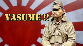 Painting 1/18 IJA Sergeant Major resin figure - Iwo Jima 1945