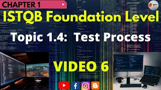 ISTQB Foundation Level | CH#1: Fundamentals of Testing | Topic 1.4: Test Process | Video 6 |