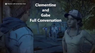 Clementine and Gabe Full Conversation Audio (HD)