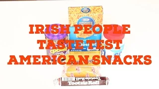 Irish People Taste Test American Snacks