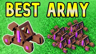 The BEST ARMY in Medieval RTS 🏆 [Roblox 2023]