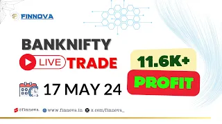 #Live BankNifty trade and analysis for today | 17 May 24