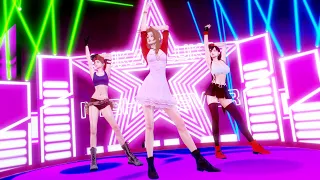 【MMD FF7 4K】EVERGLOW (에버글로우) - Adios  --  Aerith, Tifa, Jessie