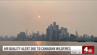 NYC air quality worsens. When will Canadian wildfire smoke clear? | News 4 Now