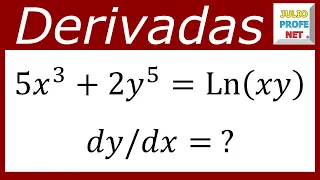 DERIVACIÓN IMPLÍCITA - Ejercicio 4