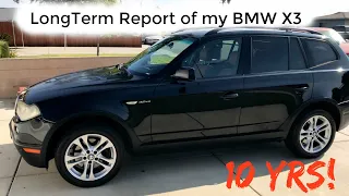 BMW X3 long Term Report.