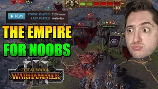 Beginner/Noob Guide To The Empire - Total war warhammer 3 Gameplay immortal empires