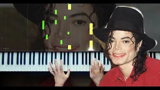 Michael Jackson - You Are Not Alone - Piano Tutorial