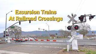 Railroad Crossings On Excurtion/Scenic Train Lines