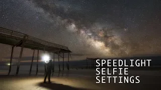 Milky Way Selfie Flash Set Up