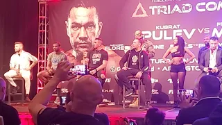 Pulev vs Mir Triller Trad Combat Press Conference!