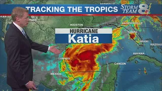 Jose and Katia form as hurricanes