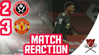 Sheffield United 2-3 Manchester United MATCH REACTION