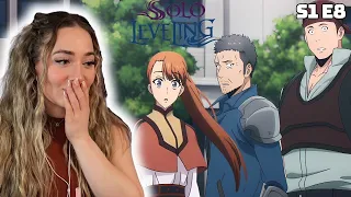 WELL THAT WAS AWKWARD😅| Solo Leveling EP 8 REACTION