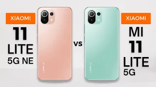 Xiaomi 11 Lite 5G NE vs Xiaomi Mi 11 Lite 5G | What's the difference?
