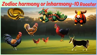 Zodiac harmony or inharmony-10 Rooster