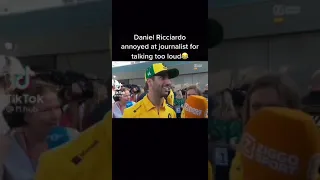 Ricciardo being a joker