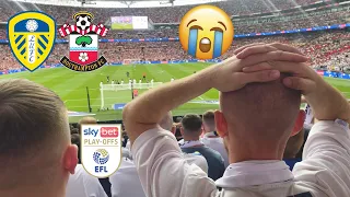 😭 40,000 LEEDS FANS’ WEMBLEY HEARTBREAK | Leeds United 0-1 Southampton | Championship Play-Off Final