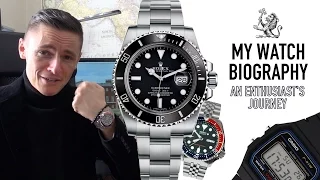 My Watch Biography - From Rolex To Casio & More - My Biggest Regret & Most Important Lesson Learned