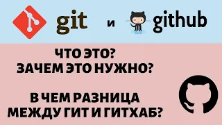 Что такое Git и GitHub | Зачем и кто их использует | В чем разница между гитом и гитхабом